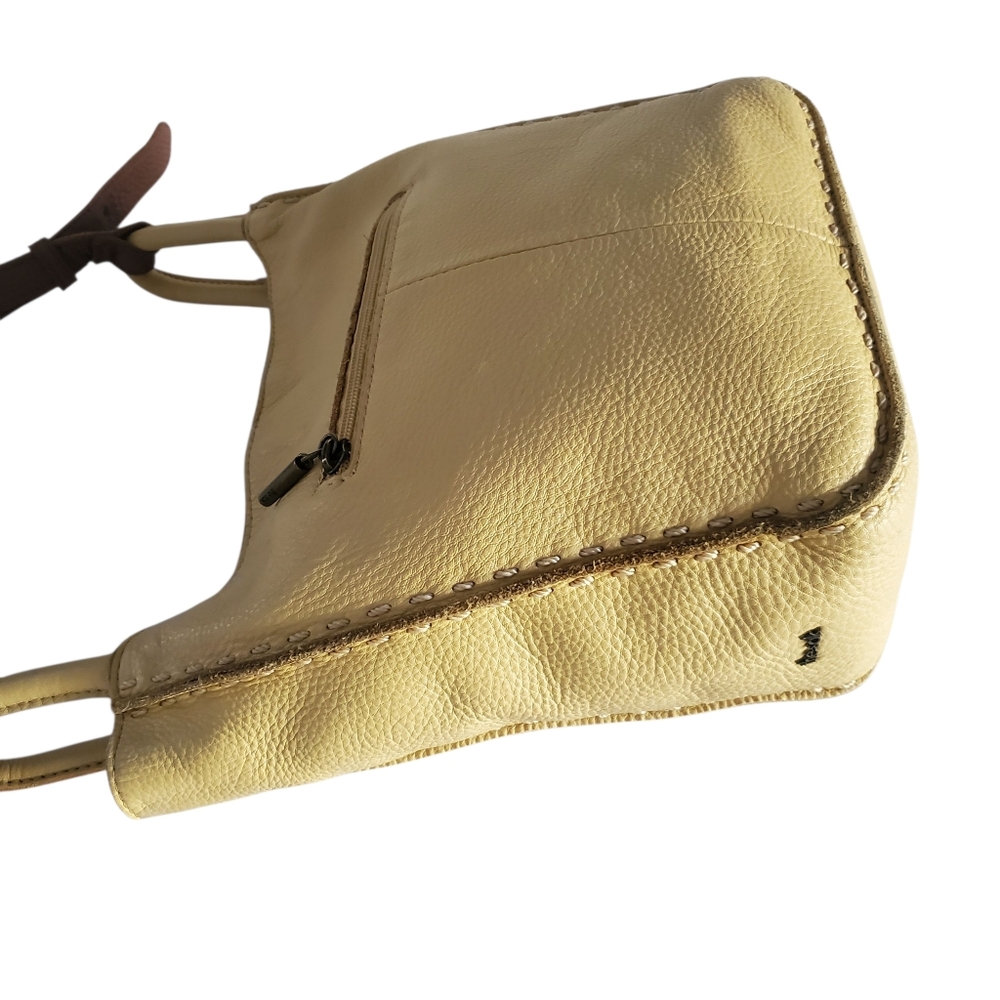 THE SAK Los Feliz Buttercup Pebbled Leather Crossbody|Shoulder Tote| Bag Purse - Picture 7 of 16